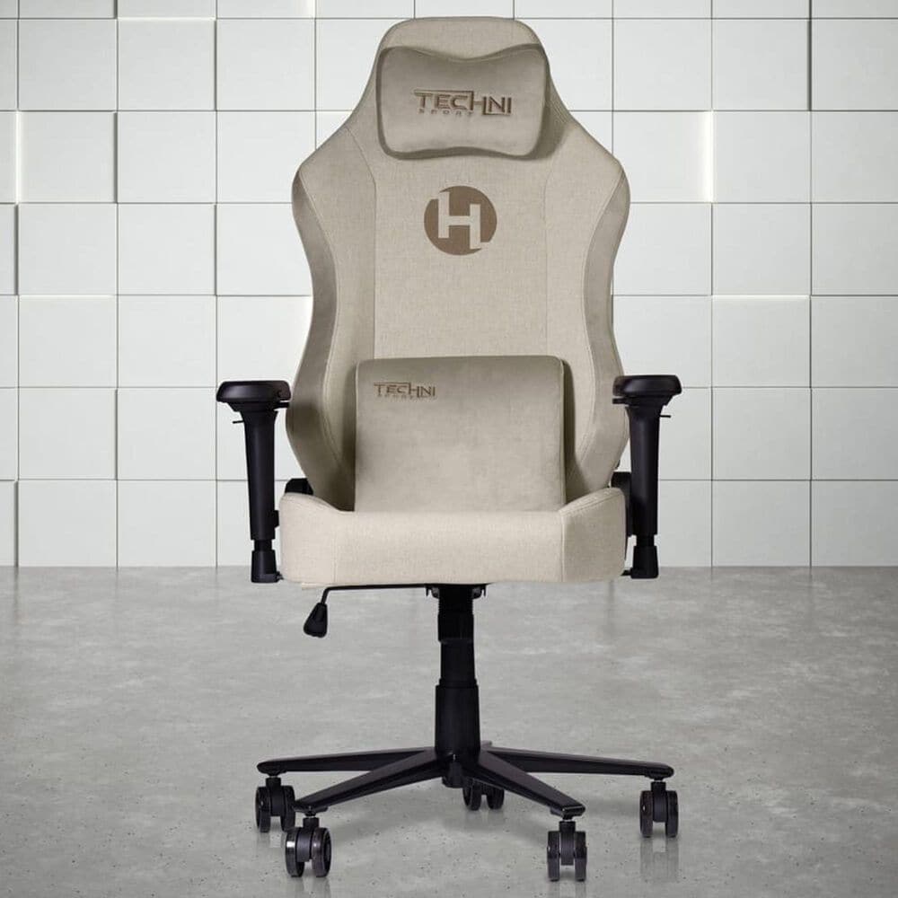Techni Sport Orion Gaming Chair in Beige, , large