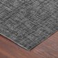 Dalyn Rug Company Voyage VY1 Charcoal 10" x 14" Area Rug, , large