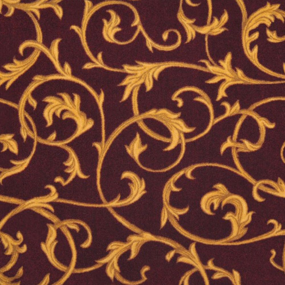 Milliken Brand Code Acanthus Essentials Carpet in Burgundy, , large
