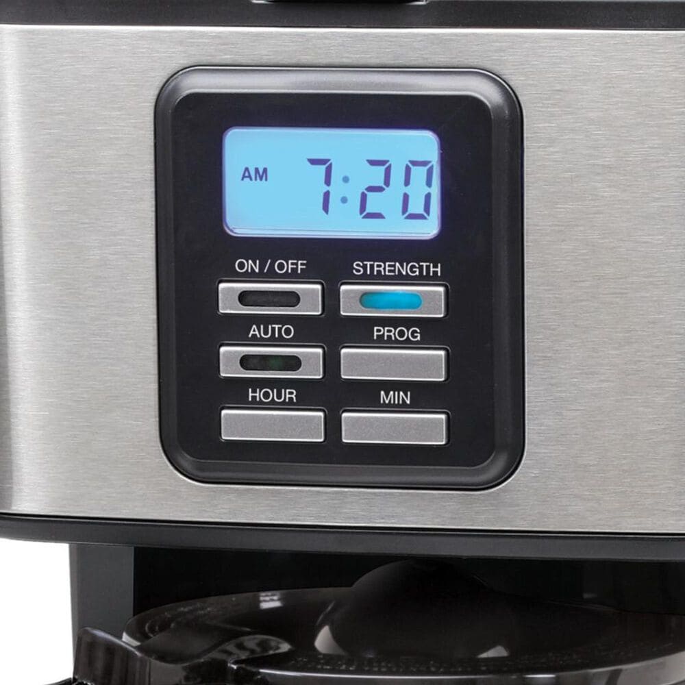 Jura 12-Cup 60 Oz Coffee Maker in Black and Stainless Steel, , large