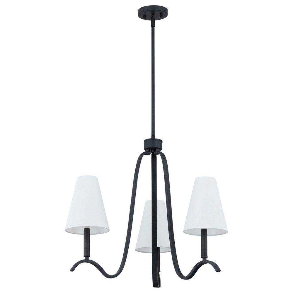 Southern Lighting Webb 3-Light Chandelier in Off White, , large