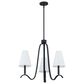Southern Lighting Webb 3-Light Chandelier in Off White, , large