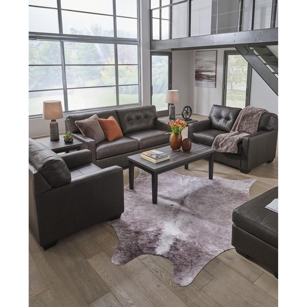 Ashley Belziani Stationary Sofa in Storm, , large