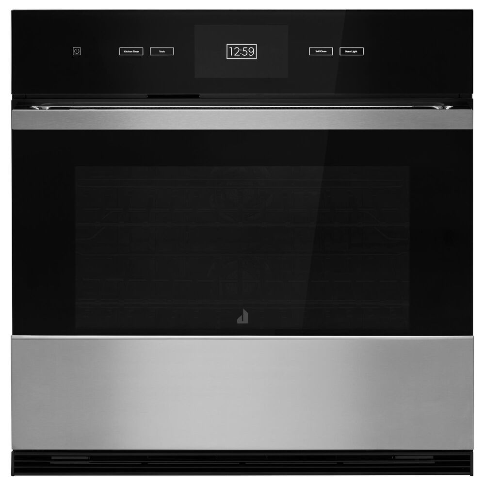 Jenn-Air Noir 30" Single Electric Wall Oven with V2 Vertical Dual-Fan Convection in Stainless Steel and Black, , large