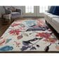 Feizy Dafney 3"6" x 5"6" Red and Multicolor Area Rug, , large
