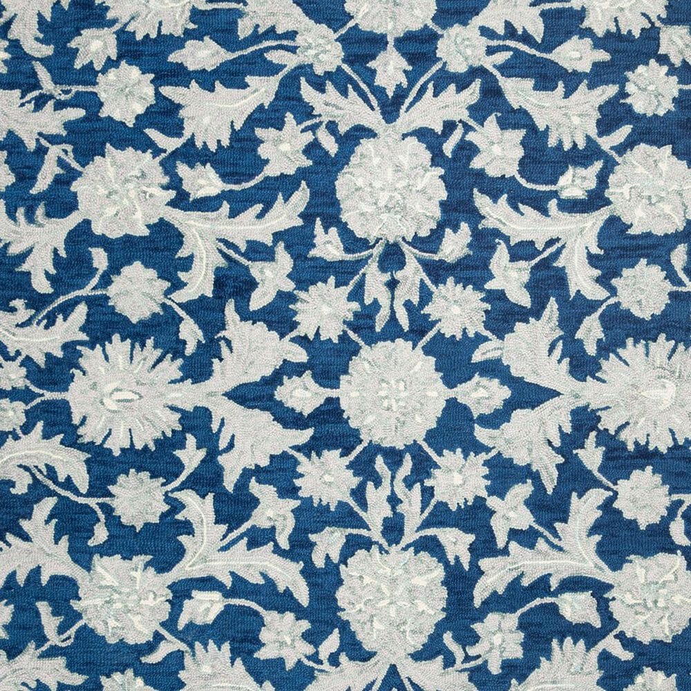 Safavieh Micro-Loop 8&#39; x 10&#39; Navy and Grey Area Rug, , large