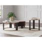Ashley Jazmore End Table in Brown and Brass, , large