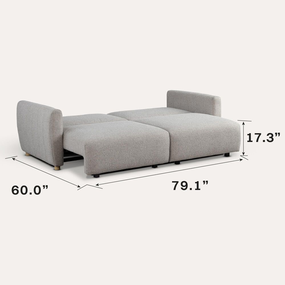 Lifestyle Solutions Galloway Convertible Sofa in Pebble, , large