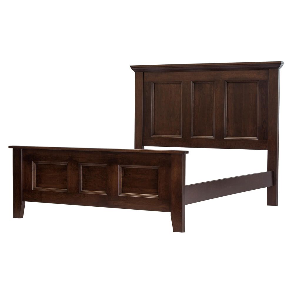 Fleming Furniture Co. Brentwood King Panel Bed in Sunset, , large
