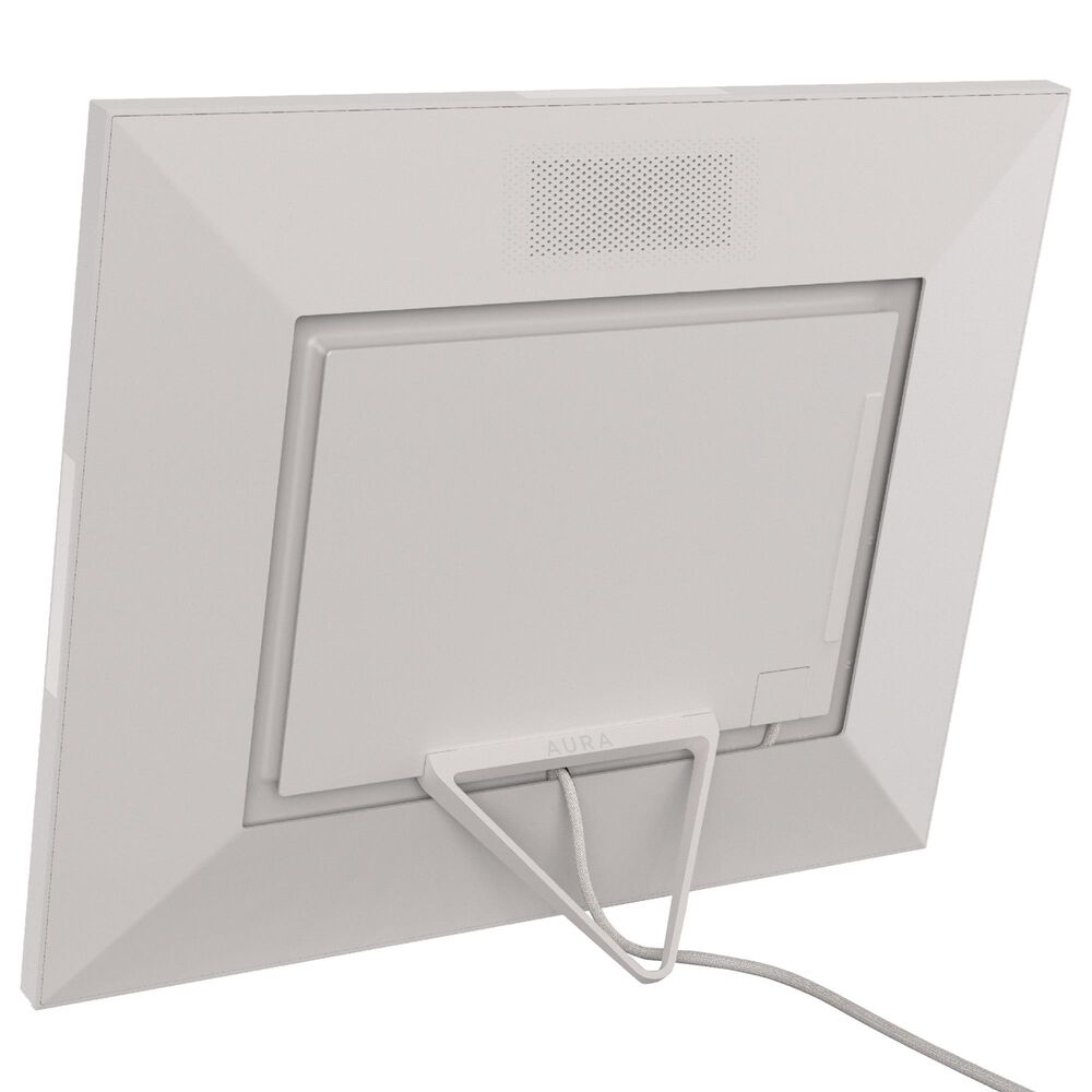 Aura Walden 15" Digital Wi-Fi Photo Frame with Paper Mat in Sandstone, , large