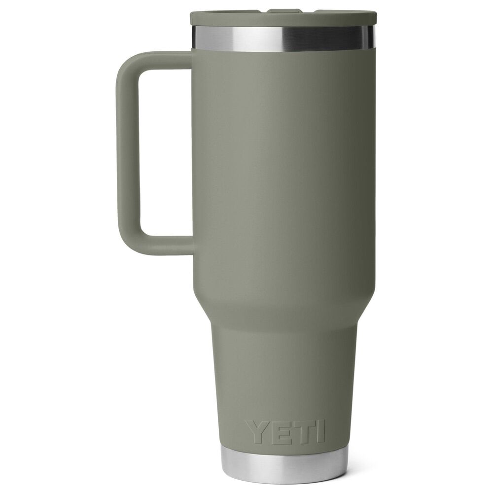 YETI Rambler 40 Oz Travel Straw Mug in Pampa Gree, , large