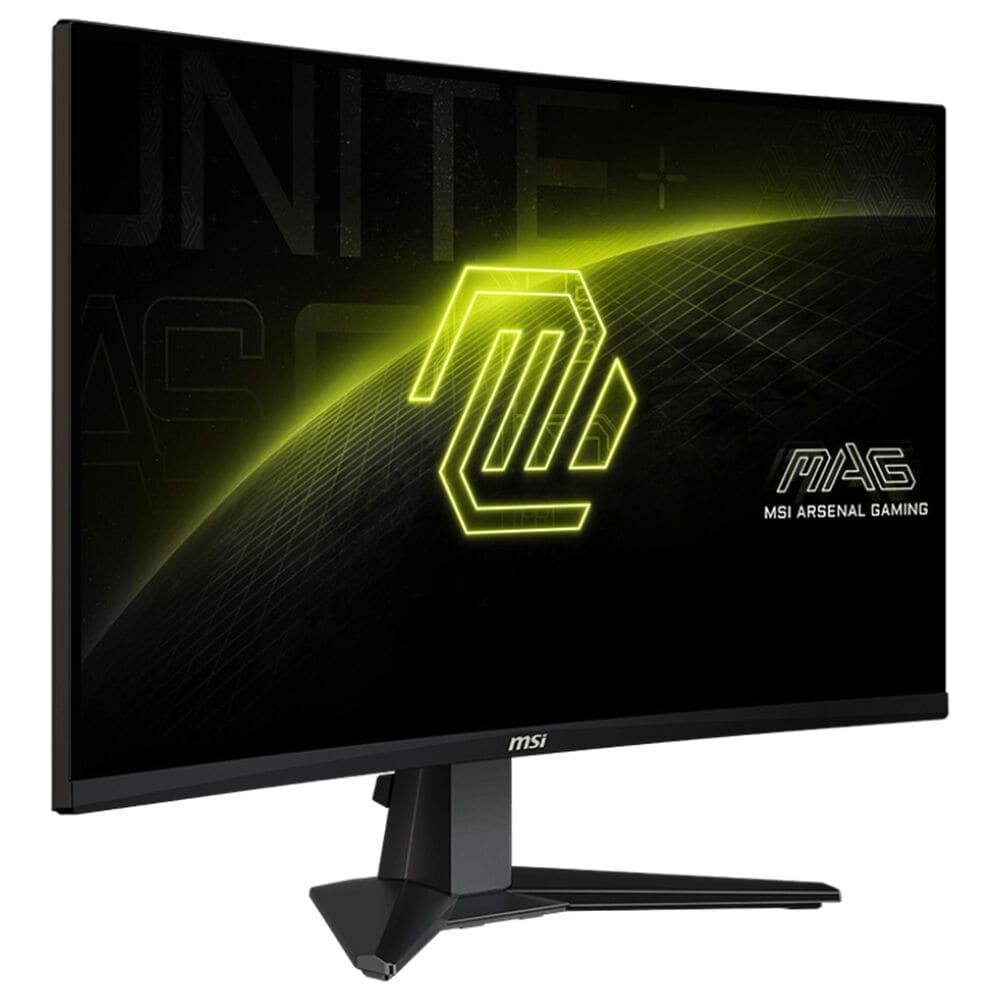 MSI 27" Full HD HDR Curved Gaming Monitor in Black, , large