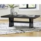 Ashley Galliden Rectangular Coffee Table in Aged Black, , large