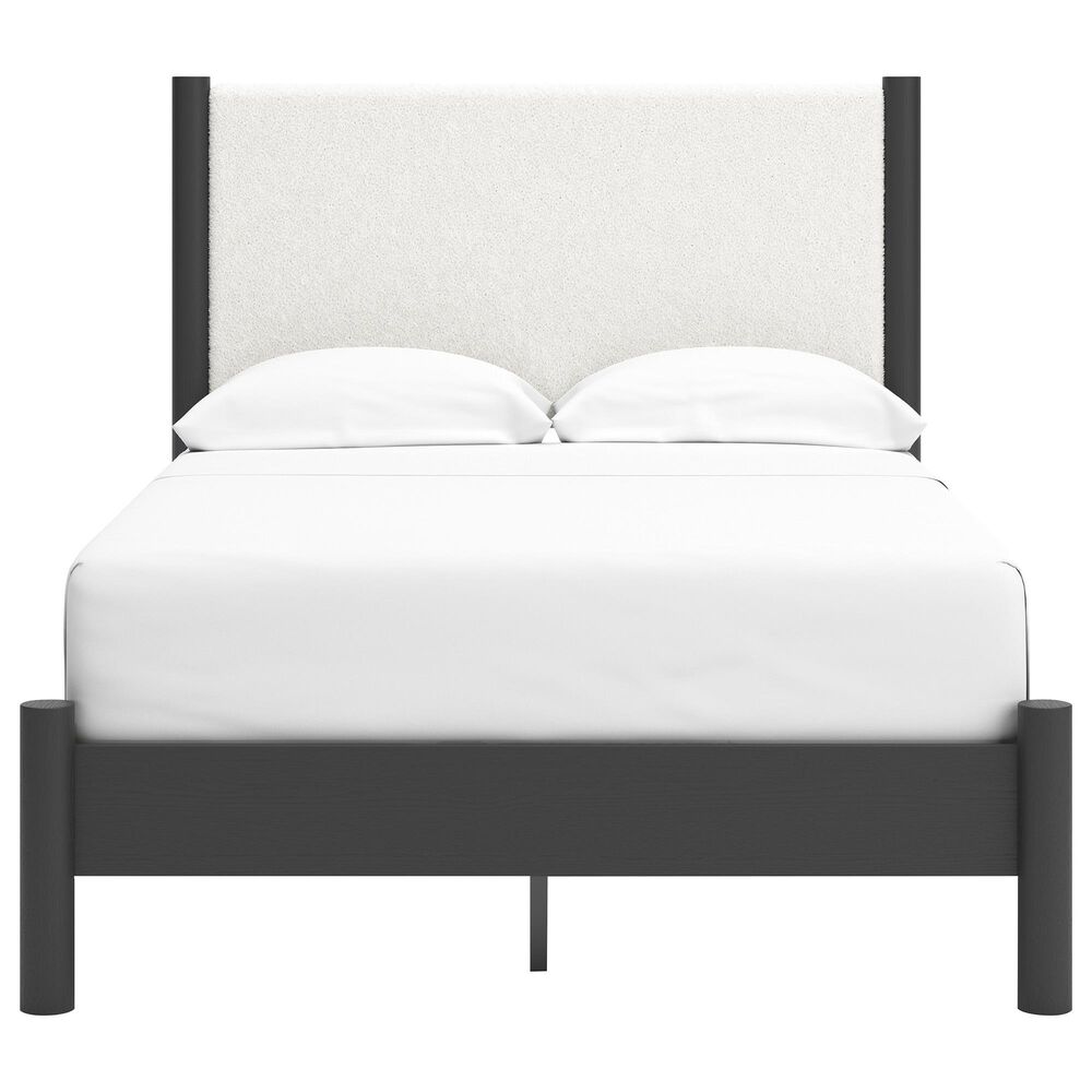 Ashley Cadmori 5-Piece Full Platform Bedroom Set in Black and White, , large