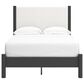Ashley Cadmori 5-Piece Full Platform Bedroom Set in Black and White, , large
