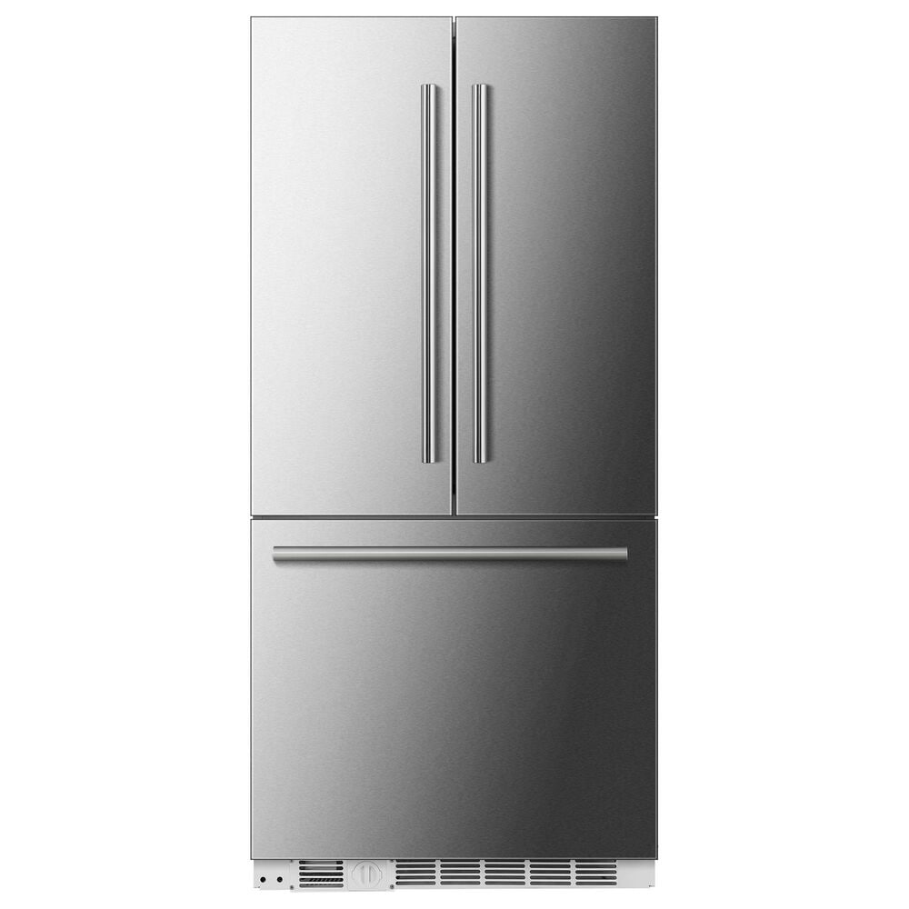 Forno Rivestito 15.5 Cu. Ft. French Door Refrigerator in Stainless Steel, , large