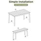 Hearth and Haven 3-Piece Patio Dining Set with Dining Table and Benches in Natural, , large