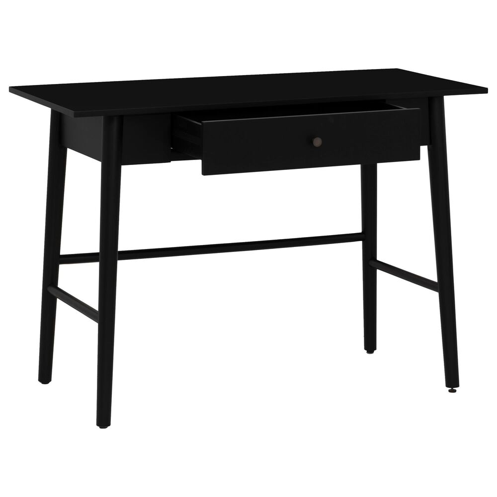 Linon Home Decor Charlotte Writing Desk in Black, , large