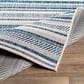 Surya Eagean EAG-2337 Navy, Light Blue, Blue and White 10" x 13"11" Indoor/Outdoor Area Rug, , large