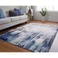 Feizy Indio 5" x 8" Beige and Blue Area Rug, , large