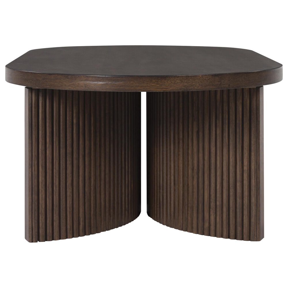 Ashley Korestone Coffee Table in Dark Brown, , large
