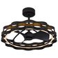 Cal Lighting Pembroke Ceiling Fan Light in Dark Bronze, , large