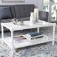 Safavieh Noam Coffee Table in White, , large
