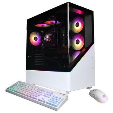 iBUYPOWER Gamer Supreme Gaming Desktop PC | Intel Core Ultra 9 285 - 32GB RAM - NVIDIA GeForce RTX 5070 Graphics - 2TB SSD in White, , large