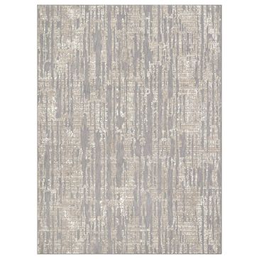 Karastan Soiree Matrix 91967-90116 2" x 3" Grey Area Rug, , large