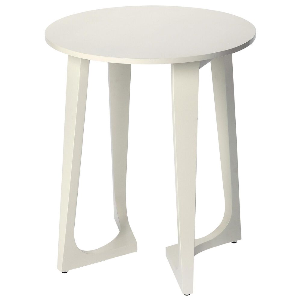 Butler Devin Accent Table in White, , large