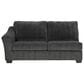Ashley Biddeford 2-Piece Right Facing Sectional with Chaise in Shadow, , large