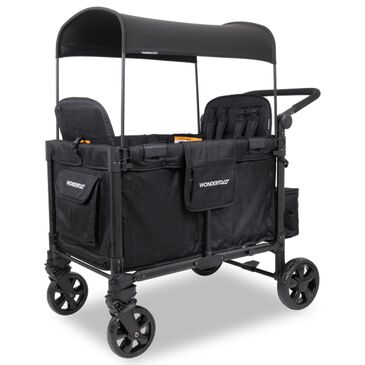 Wonderfold Elite Pro 4-Seater Stroller Wagon in Jet Black, , large