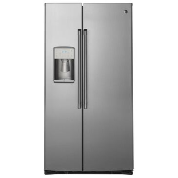 Cafe 21.9 Cu. Ft. Counter Depth Side by Side Refrigerator in Stainless Steel, , large