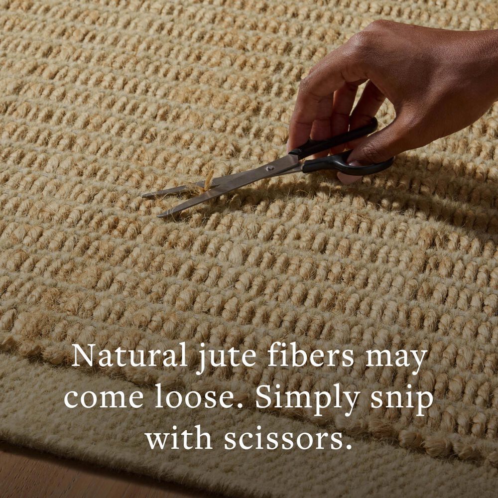 Amber Lewis x Loloi Lilah Natural and Antique Ivory 2'6" x 7'6" Runner, , large
