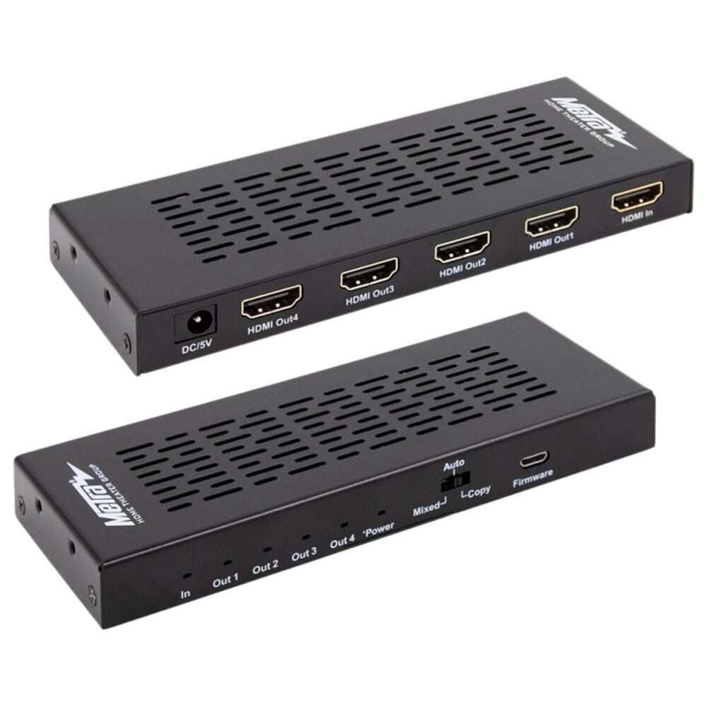 Helios HDMI Splitter with 1 Input and 4 Outputs, , large