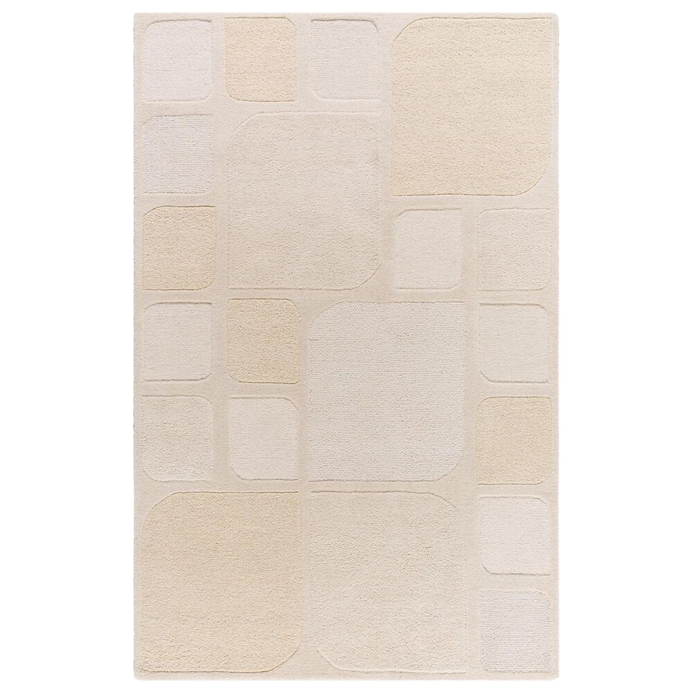 Surya Kinsley Light Silver and Ash 8" x 10" Area Rug, , large