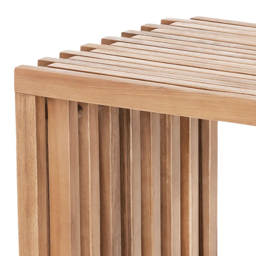 Zuo Modern Riviera Patio Extendable Stool in Natural &#40;Set of 2&#41;, , large