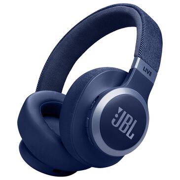 JBL Wireless Over-Ear Headphones with True Adaptive Noise Cancelling in Blue, , large
