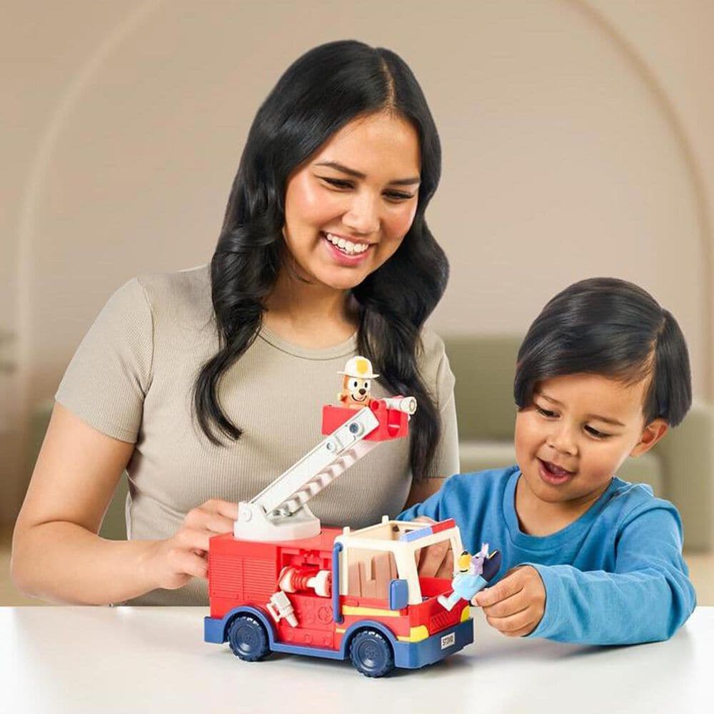 Bluey Bingo Firetruck Vehicle in Multicolor, , large