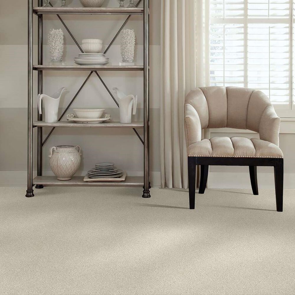 Shaw Find Your Comfort TT Blue Carpet in Homemade Ice Cream, , large