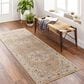 Surya Reina Tan, Light Gray, Medium Gray, Cream, Light Brown, Denim, Rust and Mustard 2"7" x 7"3" Runner, , large