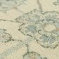 RIZZY Belmont 10" x 14" Ivory and Blue Area Rug, , large