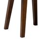 Baxton Studio Lida 5-Piece Dining Set in Grey/Walnut Brown, , large