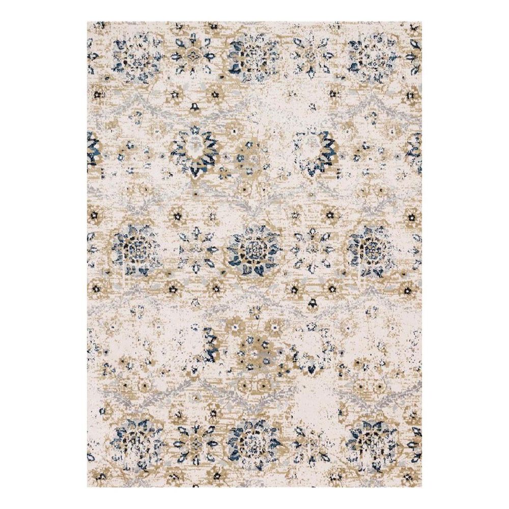 Loloi Torrance TC-08 9"3" x 13" Ivory/Multi Area Rug, , large