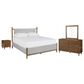 Ashley Lyncott 4-Piece Queen Bedroom Set in Medium Brown, , large