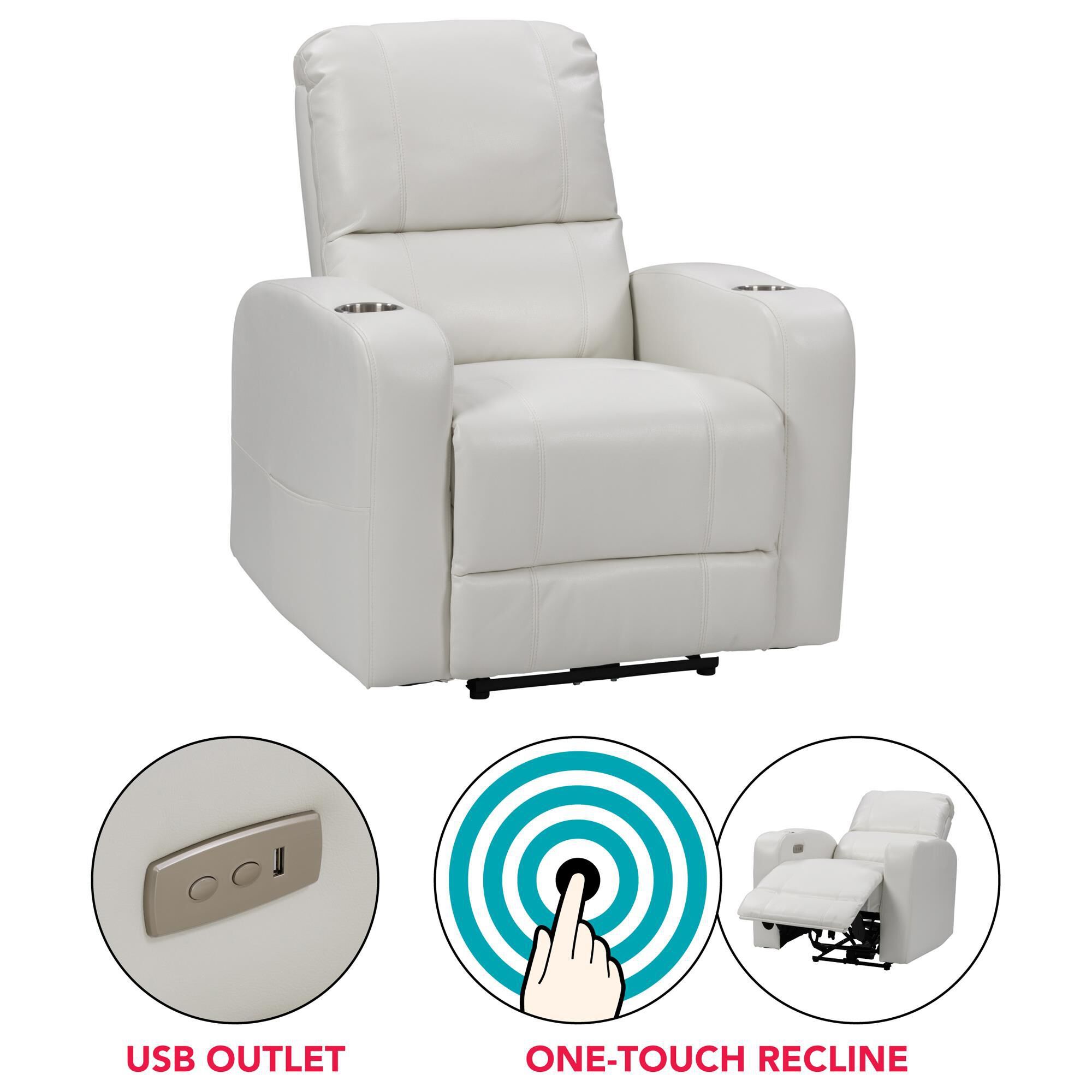 Large wall deals hugger recliners
