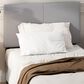 HOMLUX Roanne Twin Upholstered Headboard in Glacier, , large