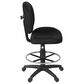 Regency Global Sourcing Comfort Series Swivel Computer Task Chair with Drafting Kit in Black, , large