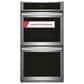 Frigidaire 2-Piece Kitchen Package with Stainless Steel 27" Built-In Convection Double Wall Oven and Black 36" Induction Cooktop, , large