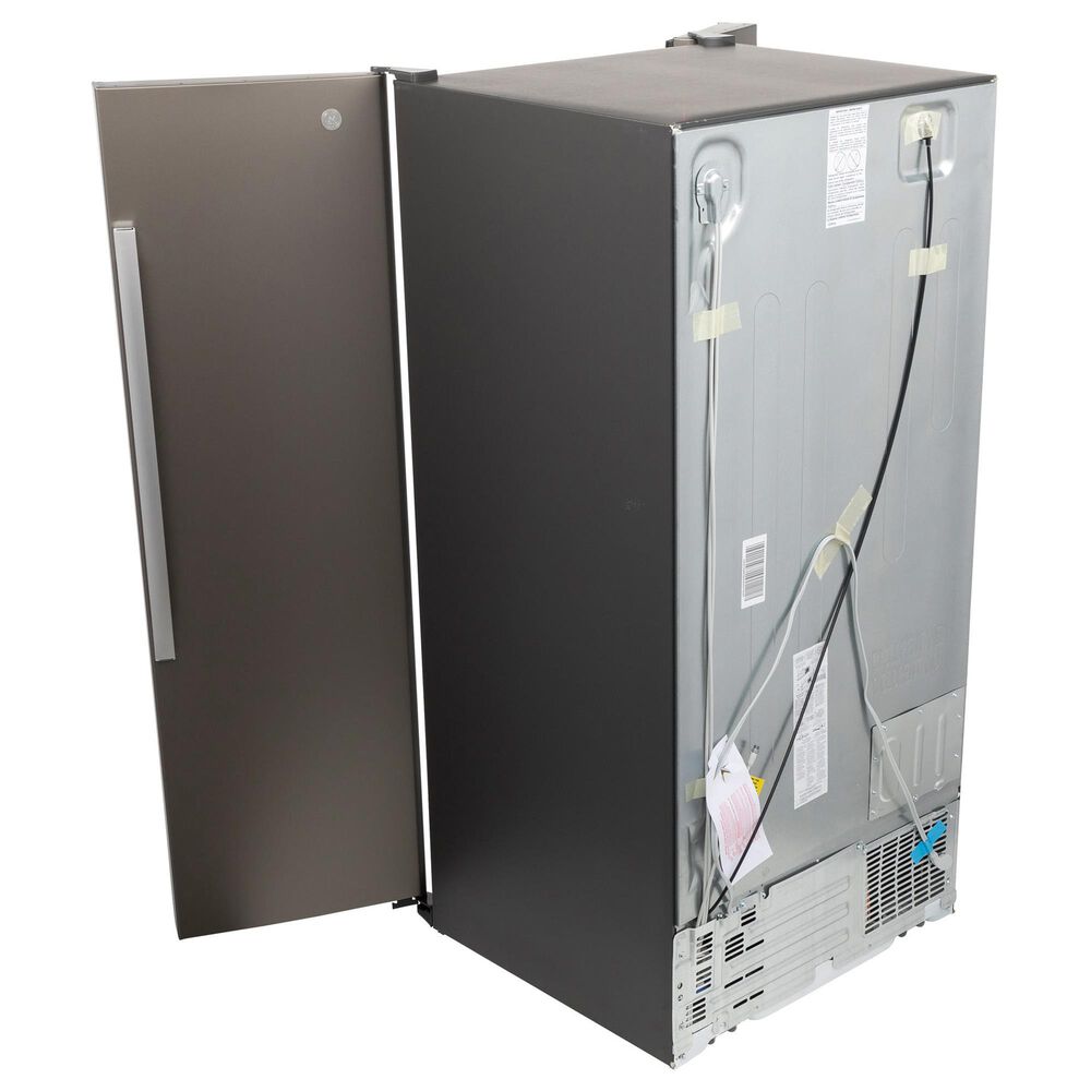 GE Appliances 25.3 Cu. Ft. Side by Side Refrigerator with External Dispenser in Fingerprint Resistant Slate, , large